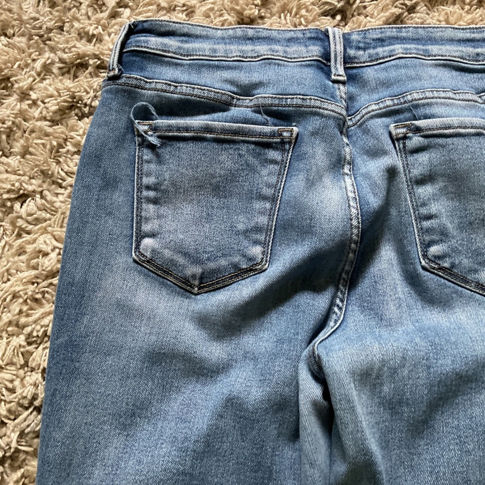 Kancan Essentials Womens Flare Jeans Medium Wash High Rise KC35001D-S 11/29 - Picture 10 of 12